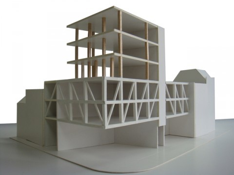  FIRST PRIZE - Mixed residential project Antwerp (B) 