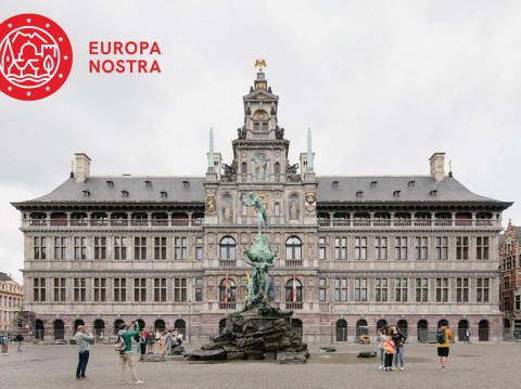 Antwerp City Hall rewarded with European Heritage Award/ Europa Nostra Award.